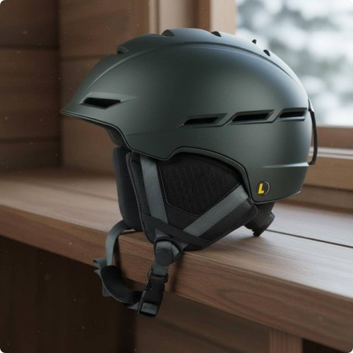 Casque ski moulé une - moulé, d'une