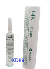 Réactif pour tester les bijoux en Or 14 carats 14k 585/1000 Expertise métaux