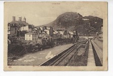 CPA 09 - FOIX  -SORTIE DE LA VILLE ET BORDS DE L 'ARIEGE