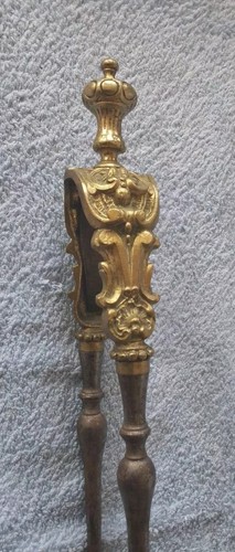 Pince cheminée ancienne en - cheminée,