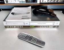 PHILIPS DVP 3100V – Lecteur DVD VHS – Télécommande + câble + notice /Fonctionnel