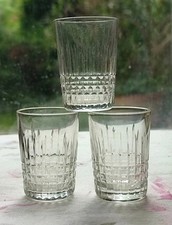 3 ANCIENS VERRES À LIQUEUR CRISTAL BACCARAT NANCY