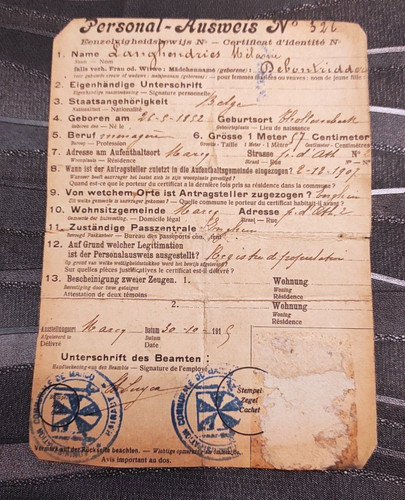 Personal ausweis marcq - ausweis,