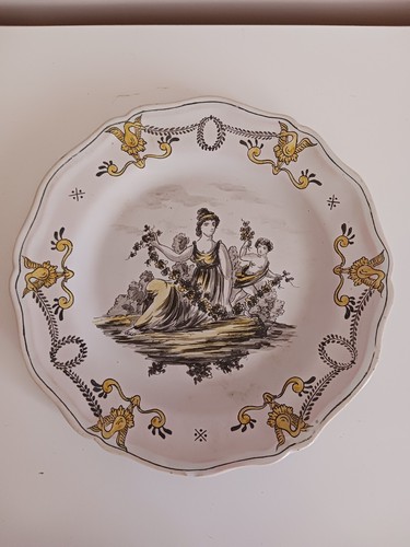 Ancienne assiette xix - ancienne, n