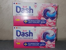 Lessive Dash 2 en 1  "bouquet