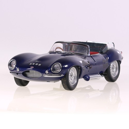 Autoart jaguar xkss - 1/18, bleu