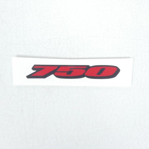 Autocollant 750 rouge - 750,