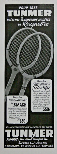 Publicité presse 1938 - de,