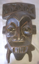 ANCIEN GRAND MASQUE SCULPTURE