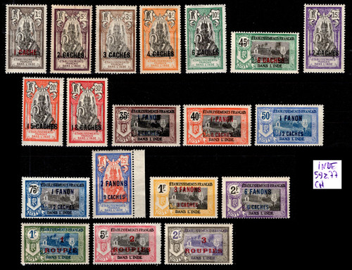 Inde série 59 à - inde,