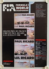 Affiche FORMULA 1 WORLD