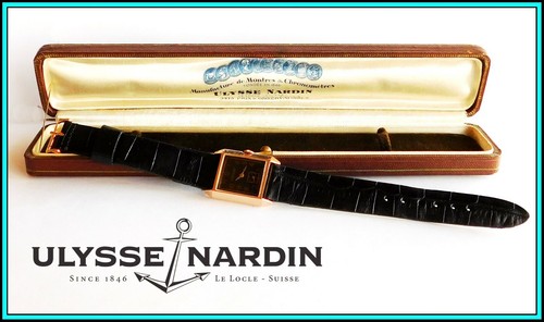 Vintage ulysse nardin 18k - vintage,