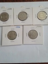 Lot des 5  pièces de Monnaie