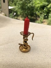 Erhard Und Söhne Maison De Poupée Ancienne Bougeoir Miniature  Ormolu