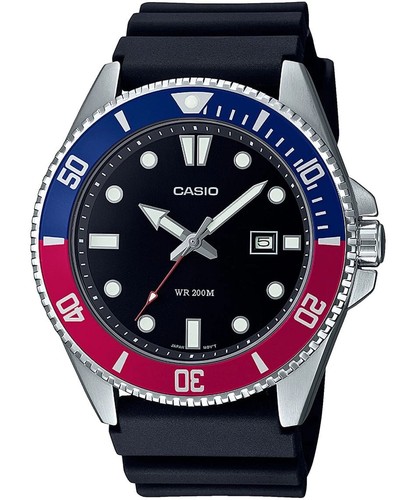 Casio montre noir analogique - montre,