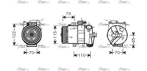 Compresseur climatisation seat - compresseur,