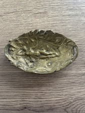 ancien vide poche en bronze art nouveau erotica