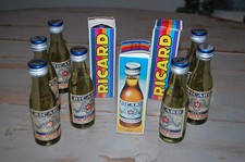 LOT MIGNONNETTES RICARD VIDES !!! COLLECTOR / BISTROT PUBLICITAIRE VINTAGE