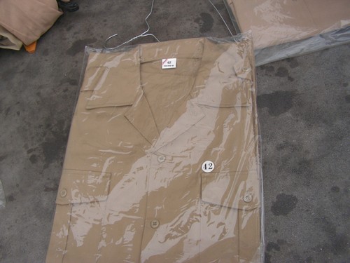 Chemise militaire creme - ,