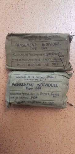 Pansements individuels mle - pansements,