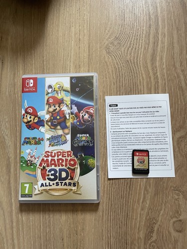 Super mario all stars jeu - super, 3d