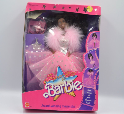 Super star barbie african - star,
