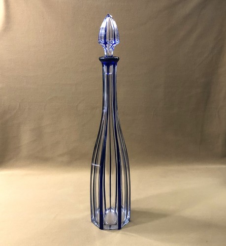 Carafe cristal overlay - en,