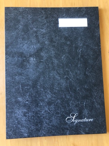 Livre parapheur pour - pour, signature
