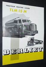 BROCHURE PUBLICITAIRE 1959