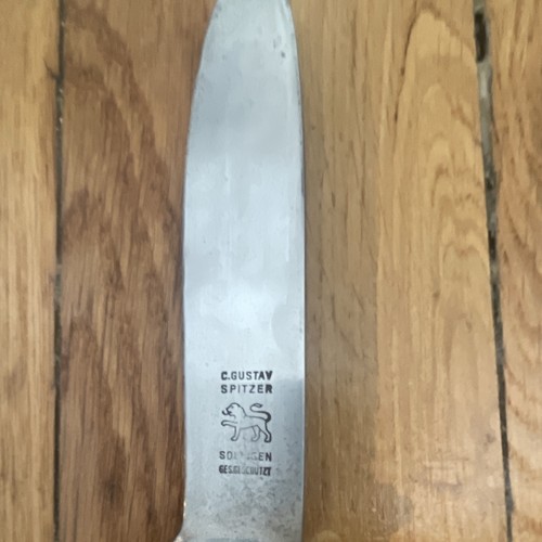 Gustav spitzer couteau - c.,