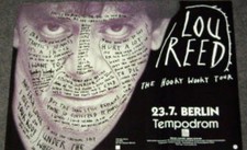 Lou Reed - Hooky Wooky Tour -
