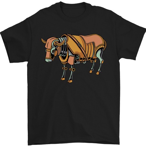 Steampunk bull shirt - steampunk, t-shirt