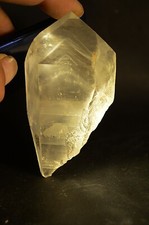 Pointe de Quartz Fantôme cristal de roche 171g specimen collection fantome