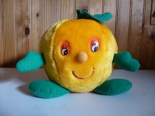   Grosse peluche  en forme de fruits ou de légumes  CITROUILLE ou MELON