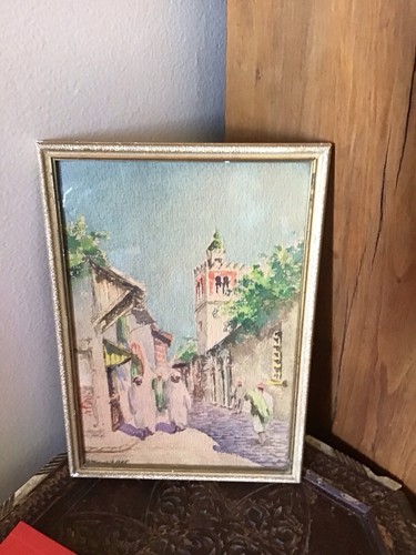 Tableau ancien orientaliste - tableau,