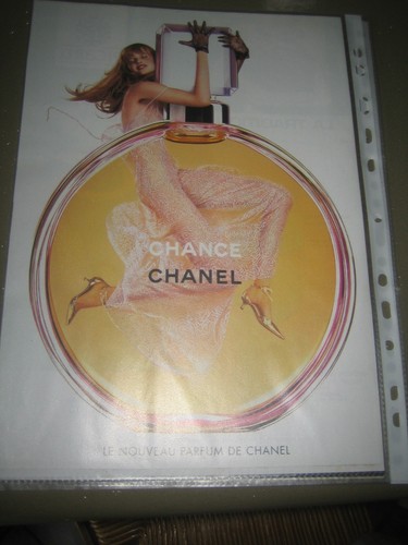 Publicité papier parfum - papier,