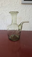 Huilier ancien verre soufflé