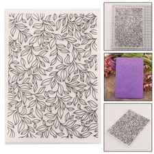 Pochoir en relief pour scrapbooking pour gabarits et motifs artisanaux en plasti