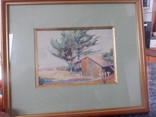 Gilberte Pommier-Zaborowska  Aquarelle Bassin d'Arcachon