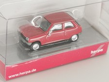 HERPA 1/87ème RENAULT R5 ROUGE  +++