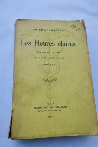 Verhaeren emile les heures - les,