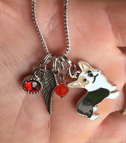 Tri corgi dog pet memorial - tri,