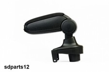 Accoudoir Specialement Pour Renault Clio 4 2012+ Tissu Noir Avec Compartiment