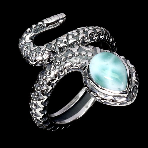 Bague argent 925 - 925, larimar