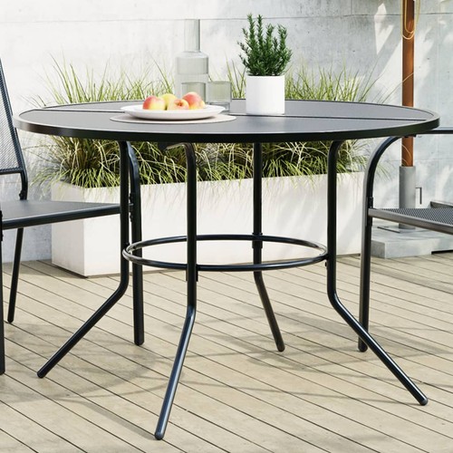 Table patio ronde - table,