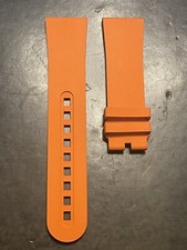 Bracelet En Caoutchouc Orange