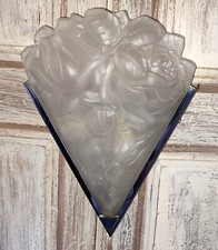 Applique art déco en verre