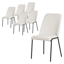 Lot 6 chaises de salle à