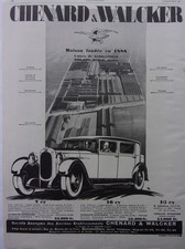 RARE  publicite   VOITURES
