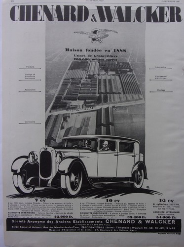 Rare publicite voitures - publicite,